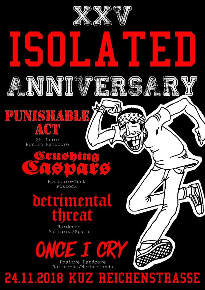 25 JAHRE ISOLATED!